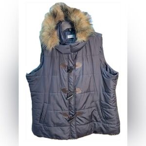 Bagatelle Navy Blue Puffer Comfy Vest